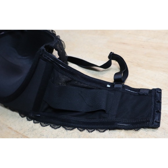 Torrid Curve Bombshell Multiway Push Up Bra Size 38D Black Floral Lace NWT - Picture 12 of 12